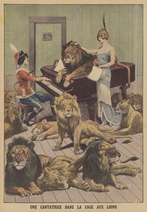 Un cantante en la guarida de los leones en Alemania
