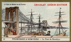 Un paseo en Nueva York - el Puente de Brooklyn
