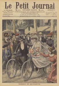 Una boda en bicicletas en Niza