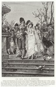 Una boda bajo el Directorio, Revolución Francesa, 1795-1799