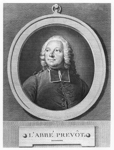 Abbé Prévost (grabado) de French School