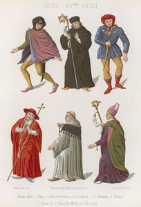 Abad, El Heraldo Mayor, Cardenal, Canónigo y Obispo de French School
