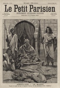 Abdallahi ibn Muhammad, sucesor del Mahdi, gobernante islámico de Sudán de French School