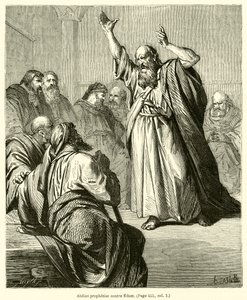 Abdías profetiza contra Edom de French School