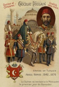 Abdul Hamid II, Sultán del Imperio Otomano de French School