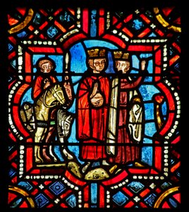 Adoración de los Reyes Magos de French School