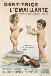 Anuncio de LEmaillante Dentifrice, 1892 de French School