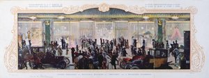 Anuncio para la inauguración de nuevos edificios en los grandes almacenes parisinos Printemps, 1910 de French School