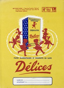 Publicidad para pasta alimenticia “Delices” de French School