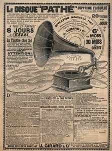 Publicidad para fonógrafos 