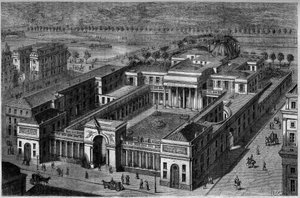 Vista aérea del Palais de la Légion d