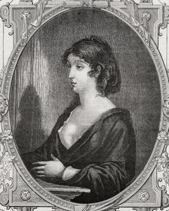 Aimee Cecile Renault (1774-94) grabado por Pannemaker después de Rambert, de 