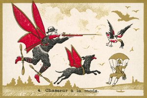 Cazador aéreo de French School