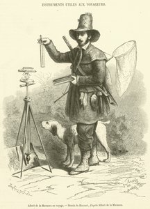 Albert de la Marmora en viaje