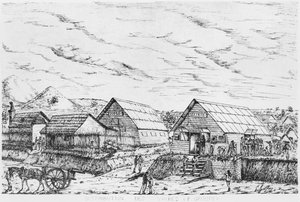 Álbum de la Isla de los Pinos, distribución de suministros, 1878-79 de French School