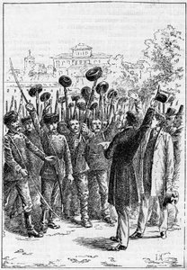 Alejandro de Battenberg - Alejandro I de Bulgaria o Alejandro de Battenberg (1857-1893) proclamó en Filipópolis la unión de Rumania y Bulgaria, en "El Mundo Ilustrado"