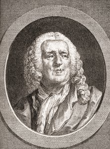 Alexis Piron, 1689-1773. Epigramista y dramaturgo francés. De Les Heures Libres publicado en 1908. de French School
