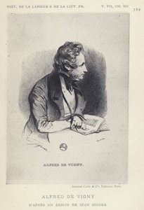Alfred de Vigny (litografía)