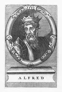 Alfredo el Grande (grabado) de French School