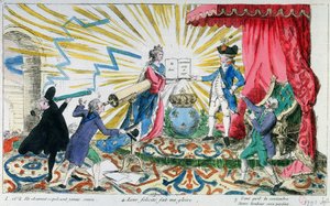 Alegoría de la Aceptación de la Constitución por el Rey Luis XVI (1754-93), 1791