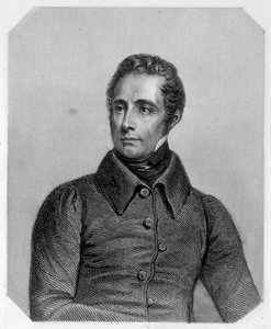 Alphonse de Lamartine, poeta francés (1790-1869). En 