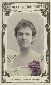 Amelia, Reina de Portugal de French School