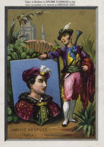 Amerigo Vespucci, navegante y cartógrafo italiano de French School