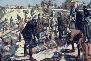 Una misión inglesa descubre la tumba de Tin Hinan, Argelia de French School