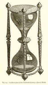 Un reloj de arena del siglo XVI, obra francesa de French School