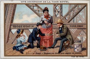Ascenso a la Torre Eiffel: se toma fuerzas en el primer piso