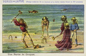Un juego de croquet submarino en el año 2000 de French School