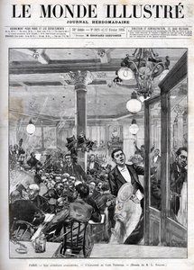 Ataques anarquistas en París en febrero de 1894. La explosión en el Café Terminus. 