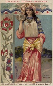 Traje persa antiguo de French School