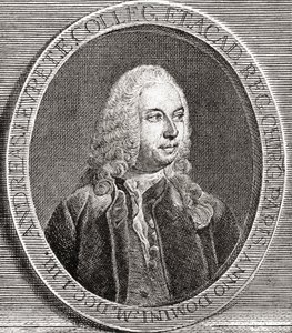 André Levret, 1703-1780. Obstetra francés. De Les Heures Libres publicado en 1908 de French School