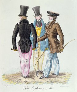 Anglómanos, c.1830 de French School