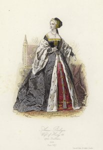 Ana Bolena, segunda esposa de Enrique VIII de Inglaterra de French School
