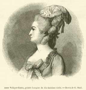 Anne Vallayer-Coster, pintora francesa del siglo XVIII de French School