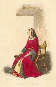 Ana de Bretaña de French School