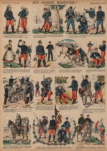 Maniobras anuales del ejército francés de French School
