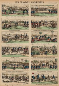Maniobras anuales del ejército francés de French School