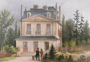 Antoine de Fourcroy en el Jardin des Plantes en París