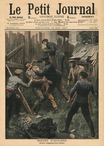 Comportamiento apache, ilustración de 