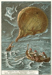 Arban rescatado por pescadores italianos