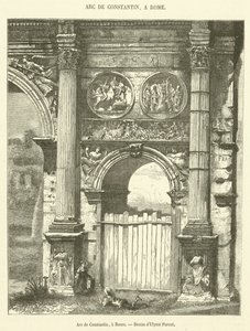 Arco de Constantino, en Roma