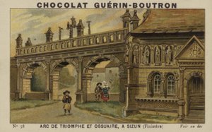 Arco de Triunfo y Osario, en Sizun, Finisterre de French School