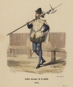 Arquero escocés de la Guardia