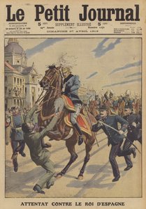 Intento de asesinato contra el rey Alfonso XIII de España de French School