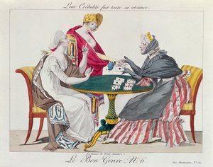En la adivina, de le Bon Genre, 1800