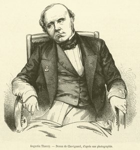 Augustin Thierry (grabado) de French School