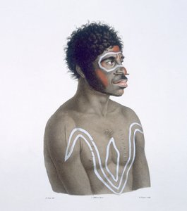 Aborigen australiano, 1812 de French School